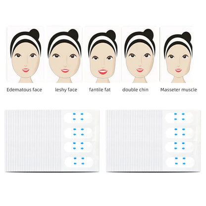 Invisible Face Lifting Tapes - Pack of 40 Pcs