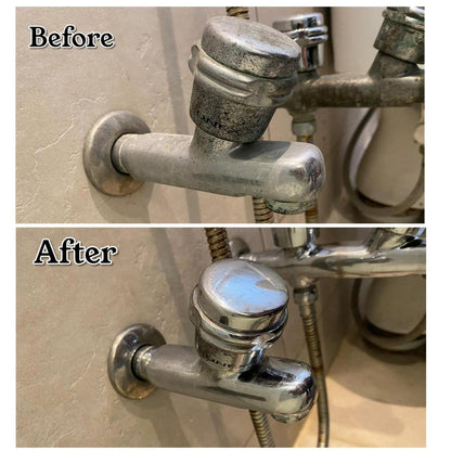 Chrome Shine+ — Instant Cleaner for Taps, Glass & Sanitary Fittings